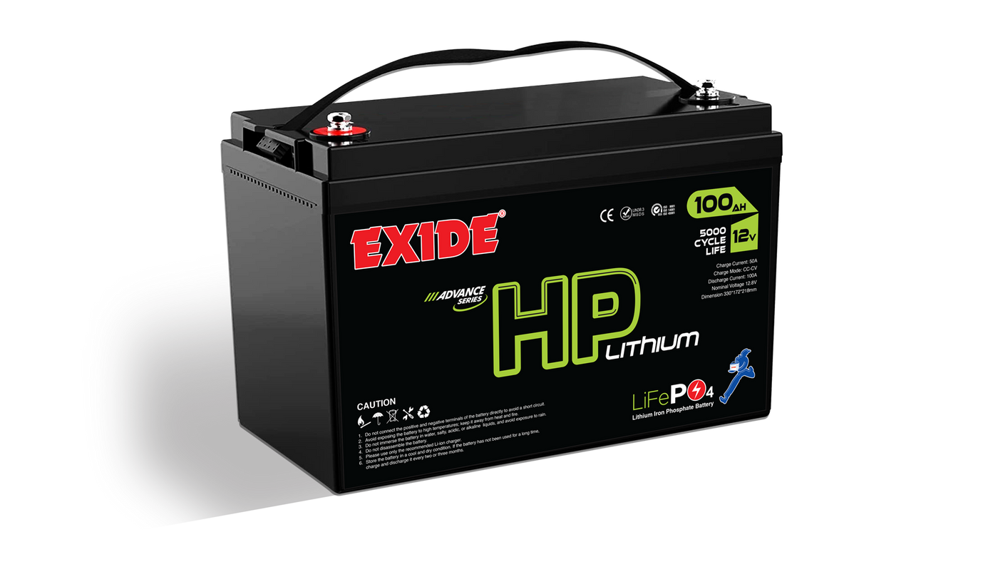 HP LITHIUM 12V 100AH