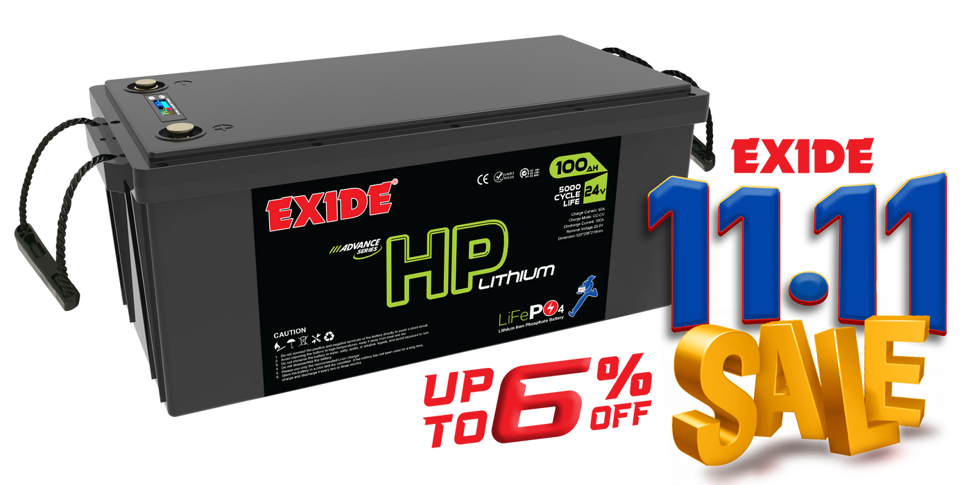 HP LITHIUM 24V 100AH